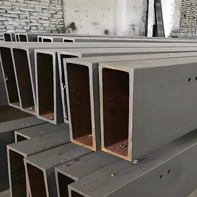 Zərif kvadrat və düzbucaqlı borular